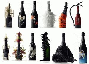 Zarb pezsgő - design palack